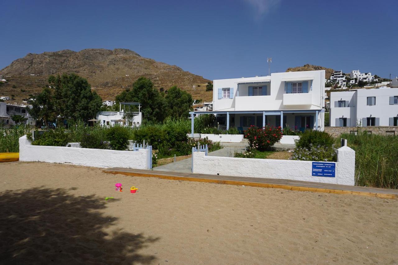 Galazio Seaside Apartments Livadakia Eksteriør bilde